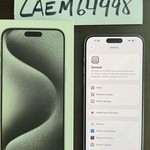 Mint Apple iPhone 15 Pro Max - Unlocked, 1 TB, White, A2849