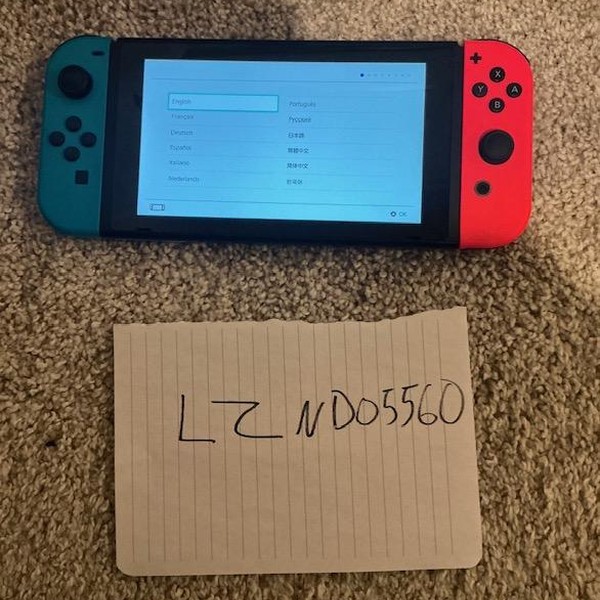 Nintendo Switch - 32 GB, Red & Blue, Mario Red & Blue Edition