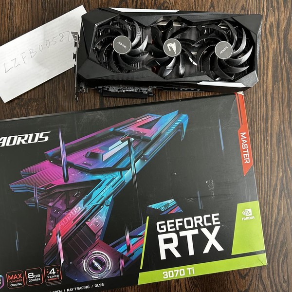 Gigabyte GeForce RTX 3070 Ti - GV-N307TAORUS M-8GD, Aorus Master