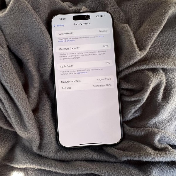 Apple iPhone 15 Pro Max - Unlocked, 512 GB, Black, A2849