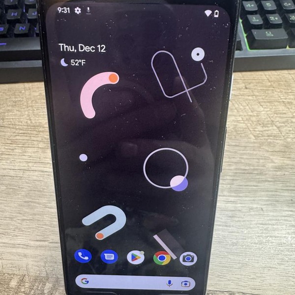 Google Pixel 4 - Unlocked, 64 GB, Black, 6 GB, G020I, Google Edition