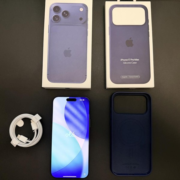 Apple iPhone 17 Pro Max - Unlocked, 512 GB, Deep Blue, A3257