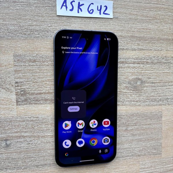 Google Pixel 9a - T-Mobile, 128 GB, Obsidian, 8 GB