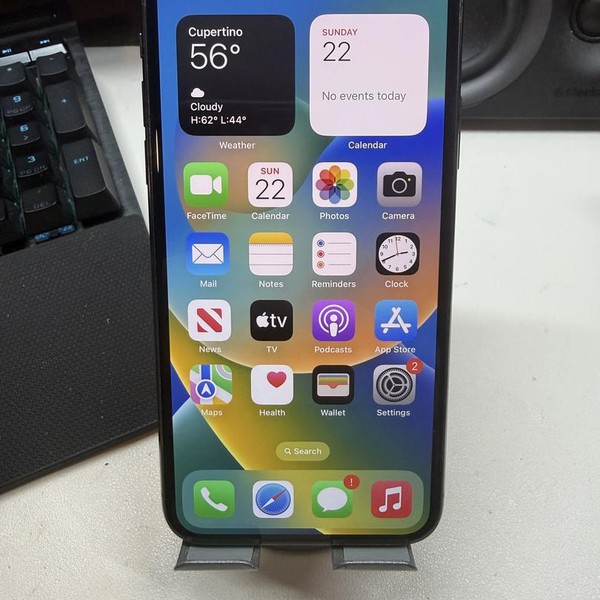 Apple iPhone X - Unlocked, 64 GB, Gray, A1901, GSM