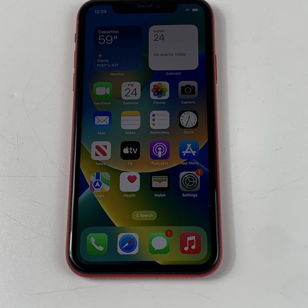 Apple iPhone 11 - AT&T, 128 GB, Red, A2111
