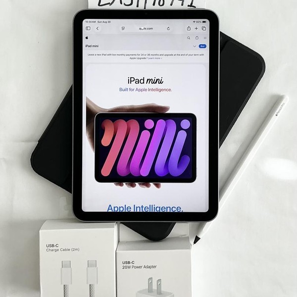 Apple iPad Mini (7th Gen) - Wi-Fi, 128 GB, Gray, A2993