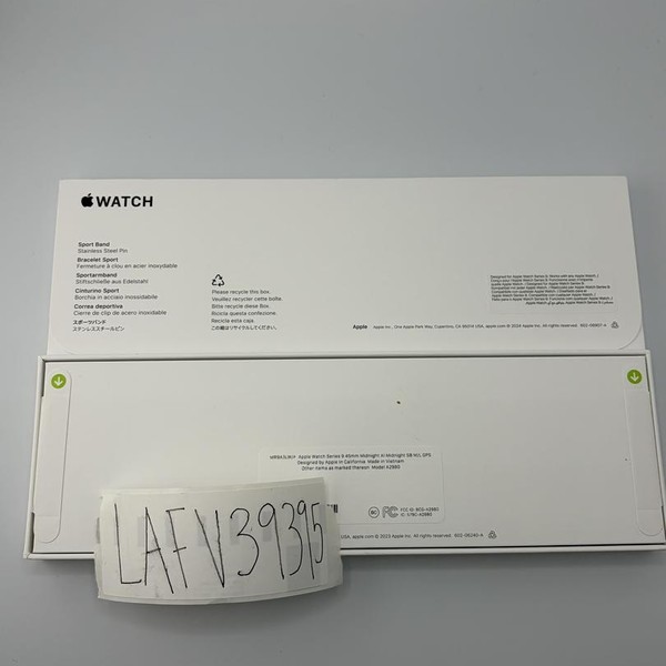 Apple Watch Series 9 45mm - Midnight, A2980 - GPS, Aluminum