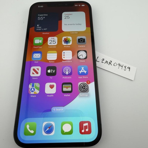 Apple iPhone 12 Pro Max - Unlocked, 256 GB, Pacific Blue, A2342