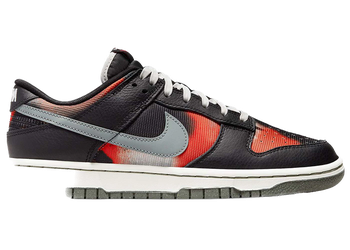 Nike Dunk Low Graffiti Black Red for sale
