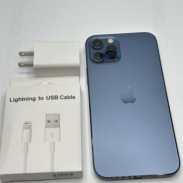Apple iPhone 12 Pro - Unlocked, 256 GB, Pacific Blue, A2341