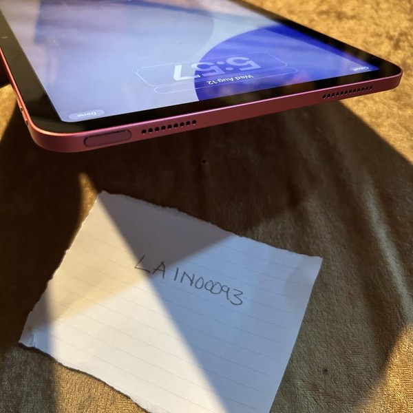 Apple iPad (10th Gen) - Wi-Fi, 64 GB, Pink, A2696