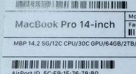 Good
													MacBook Pro 2023 - 14" - Apple M2 Max, Gray, 2 TB, 64 GB, photo 2 of 9