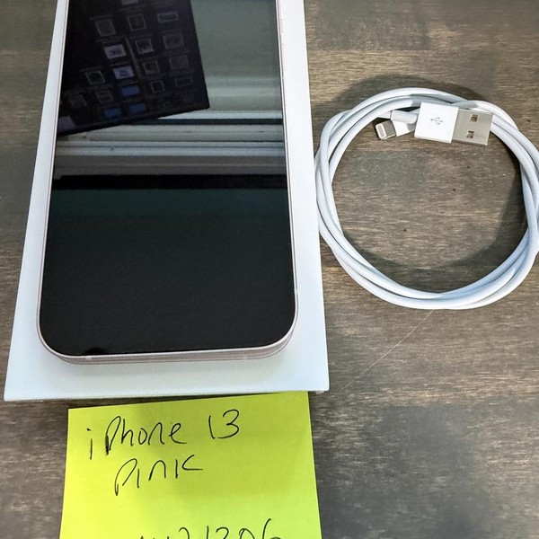 Apple iPhone 13 - Unlocked, 128 GB, Pink, A2482