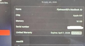 Mint
													MacBook Air 2025 (M4) - 15" - Apple M4, Silver, 512 GB, 16 GB, photo 2 of 12