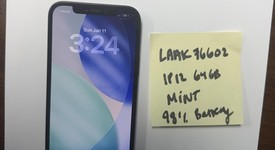 Mint
													Apple iPhone 12 - Unlocked, Black, 64 GB, A2172, photo 1 of 5