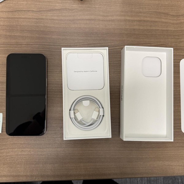 Apple iPhone 15 Pro Max - Unlocked, 256 GB, Natural, A2849