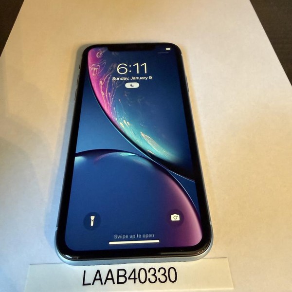 Apple iPhone Xr - Unlocked, 128 GB, Blue, A1984
