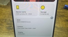 Good
													Moto G Stylus 5G (2024) - AT&T, Tan, 128 GB, 8 GB, photo 2 of 7