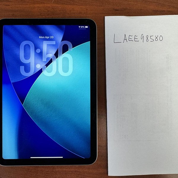 Apple iPad Mini (6th Gen) - Wi-Fi, 256 GB, Gray, A2567