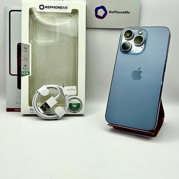 Apple iPhone 13 Pro - Unlocked, 128 GB, Sierra Blue, A2483