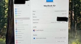 Good
													MacBook Air 2024 (M3) - 15" - Apple M3, Silver, 2 TB, 16 GB, 10-core GPU, photo 2 of 5