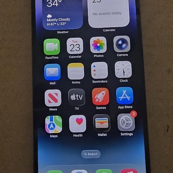 Apple iPhone 14 Pro Max - Unlocked, Black, 256 GB, A2651