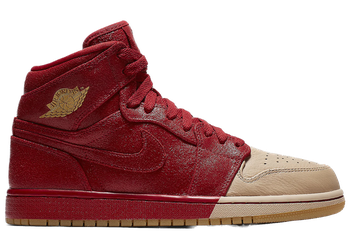 Jordan 1 Retro High Dip-Toe Red (Women's) for sale