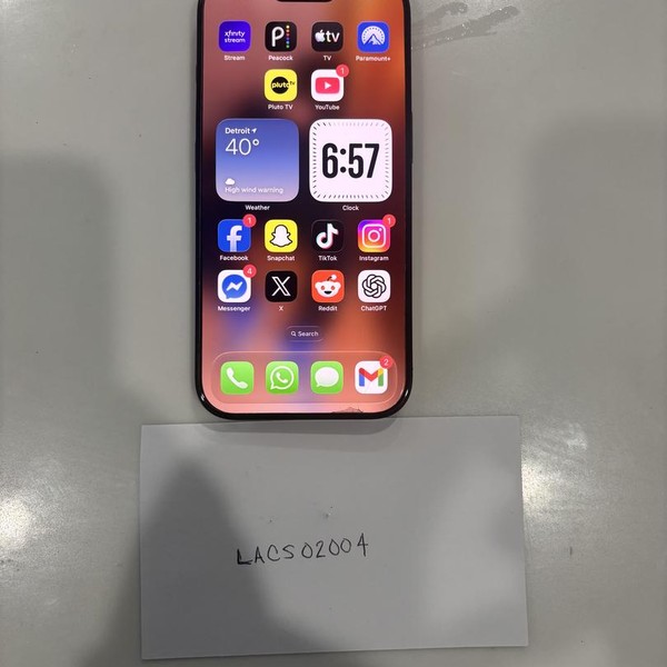 Apple iPhone 16 Pro - Unlocked, 256 GB, Black, A3083