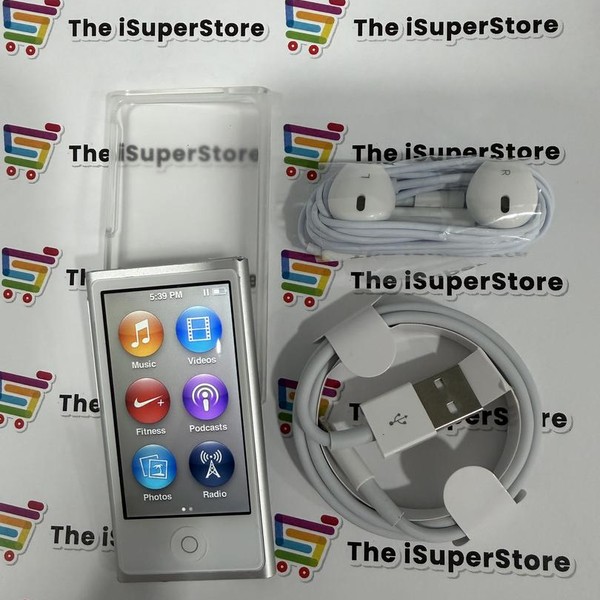 Apple iPod Nano 7th Gen 2012 - 16 GB, Silver