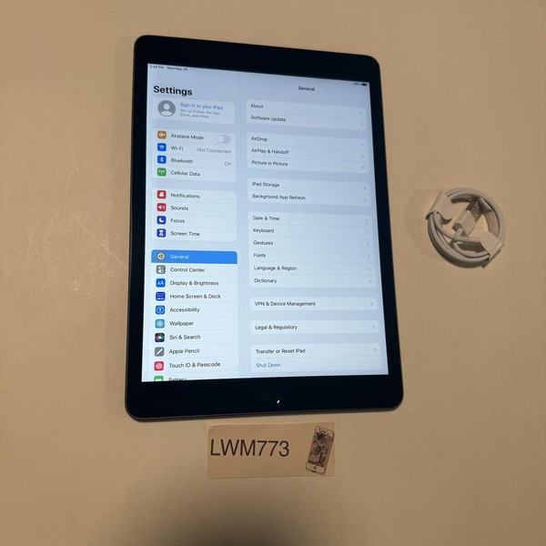 Apple iPad (9th Gen) - Unlocked, 64 GB, Gray, A2603