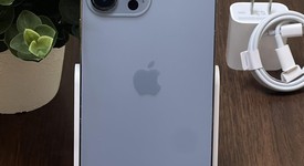 Good
													Apple iPhone 13 Pro Max - Straight Talk, Sierra Blue, 128 GB, A2484, photo 1 of 7