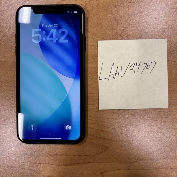 Apple iPhone 11 - Unlocked, Black, 64 GB, A2111