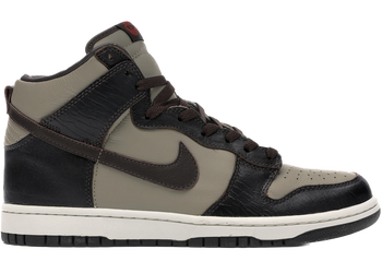 Nike Dunk High Khaki Baroque Brown for sale