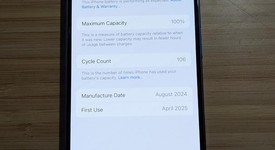 Good
													Apple iPhone 16 - AT&T, Ultramarine, 128 GB, A3081, photo 1 of 11