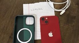 Mint
													Apple iPhone 13 - Unlocked, Red, 128 GB, A2482, photo 2 of 6