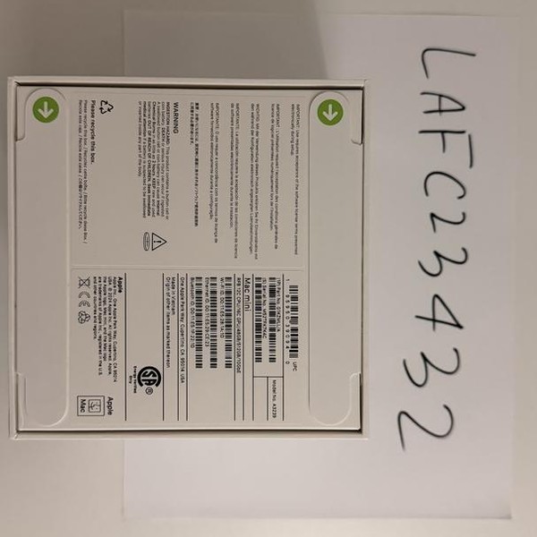 Mac Mini 2024 - 512 GB, 48 GB, Apple M4 Pro 12-core