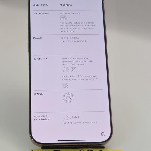 Apple iPhone 16 Pro Max - Unlocked, Desert, 256 GB, A3084