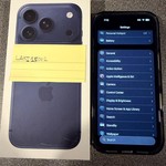 Mint Apple iPhone 17 Pro - Unlocked, 256 GB, Deep Blue, A3256