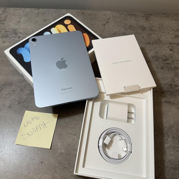 Apple iPad Mini 7th Gen - Wi-Fi, Blue, 128 GB, A2993