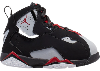 Jordan True Flight Black Varsity Red Wolf Grey (TD) for sale
