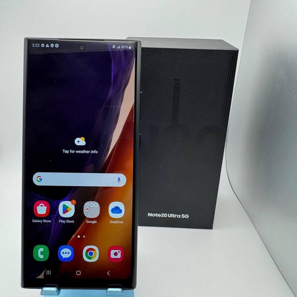 Samsung Galaxy Note 20 Ultra 5G - T-Mobile, 128 GB, Mystic Black, 12 GB, SM-N986U