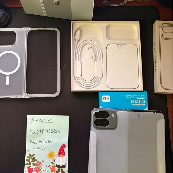 Google Pixel 10 Pro Fold - Unlocked, 256 GB, Moonstone, GU0NP