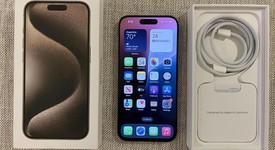 Good
													Apple iPhone 15 Pro - Unlocked, Natural, 128 GB, A2848, photo 1 of 13