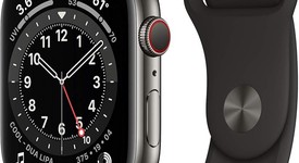 Good
													Apple Watch Series 6 44mm - Unlocked, Graphite, A2294 - Cellular, Stainless Steel, photo 1 of 1