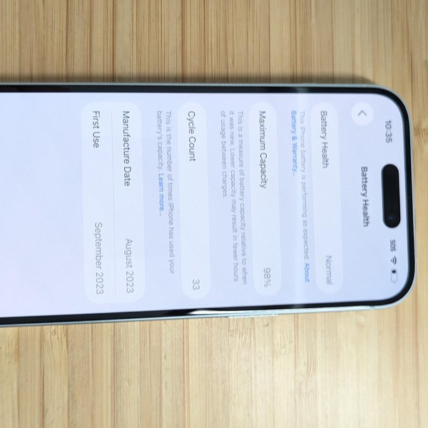 Apple iPhone 15 - Unlocked, 128 GB, Blue, A2846