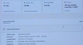 Good
													Samsung Galaxy Book3 360 - I7, Graphite, 512 GB, 16 GB, 13.3", photo 3 of 10