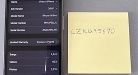 Mint
													Apple iPhone 16 Pro - T-Mobile, Natural, 512 GB, A3083, photo 1 of 8