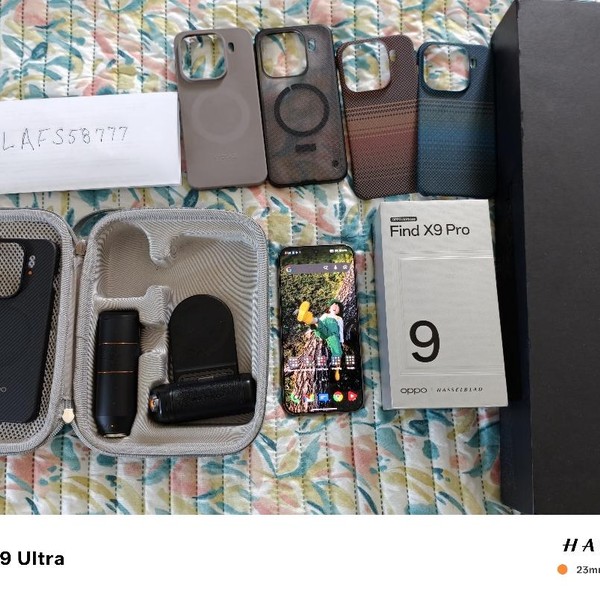 Oppo Find X9 Pro - Unlocked Non-US, 512 GB, Titanium Charcoal, 16 GB