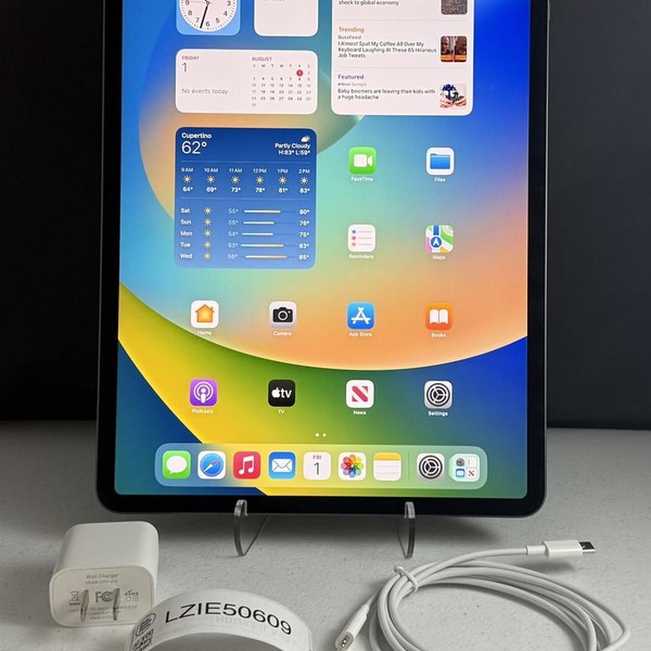 Apple iPad Pro 12.9 inch 4th Gen 2020 - Wi-Fi, 256 GB, Gray, A2229