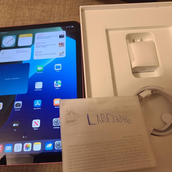 Apple iPad 11th Gen - Unlocked, Pink, 512 GB, A3355